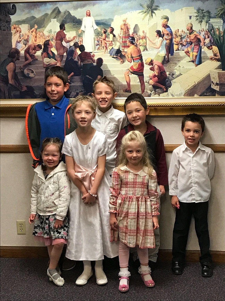 Sarah’s nieces and nephews