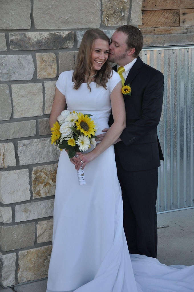 Brad and Sarah wedding picture